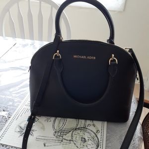 Michael Kors cross body leather purse